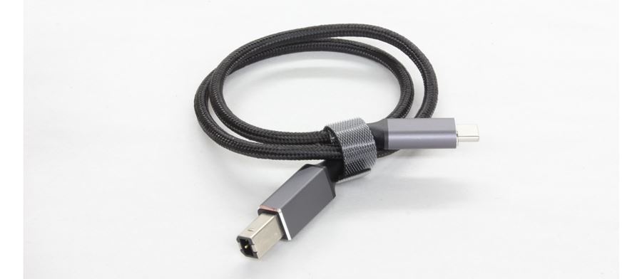USB2.0 TypeC to B(0.5m)ケーブル
