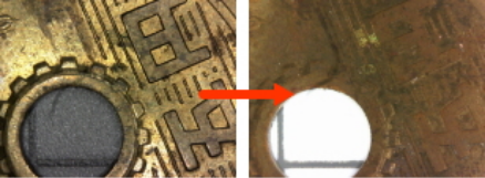 PLフィルター装備!画面に映る余分な光の反射をカット!